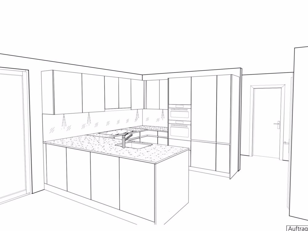 Neubau 3.5 Zimmer-Wohnung in Wil ZH - Küche