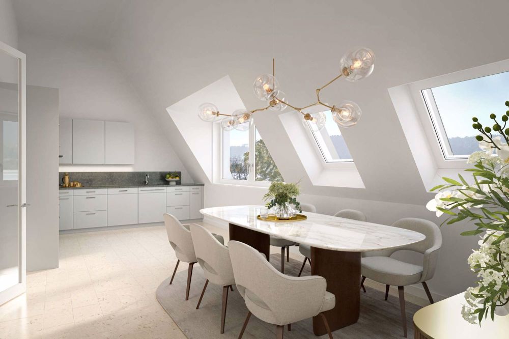 3.5 Zimmer Dachwohnung mit eigener Terrasse - SEESICHT - Bild 2