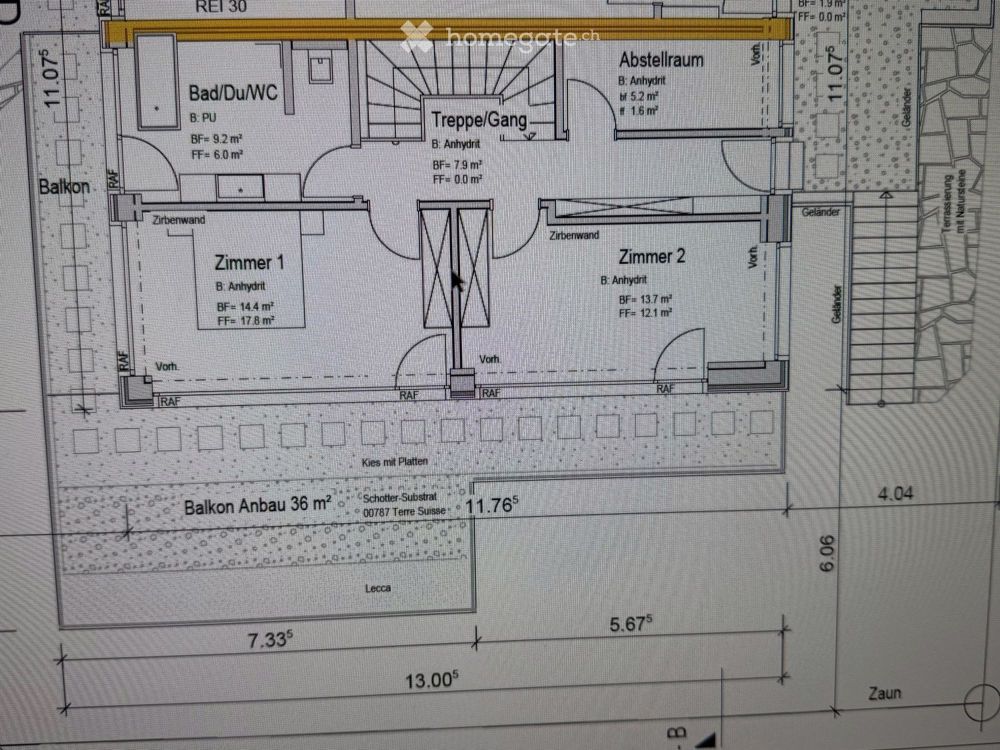 Neue, 4.5-Zimmer-Terrassenwohnung in Rebstein - Bild 13
