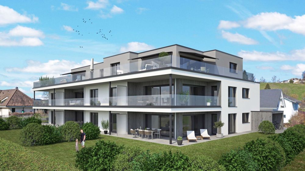 Erstbezug der wunderschönen Attikawohnung in Huttwil ... - Bild 1
