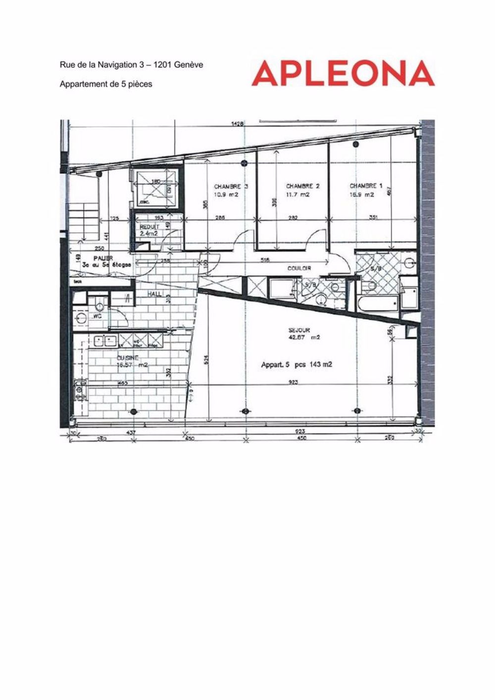 Prachtvolle contemporaine Wohnung ideal gelegen nahe dem Genfer See - Bild 11