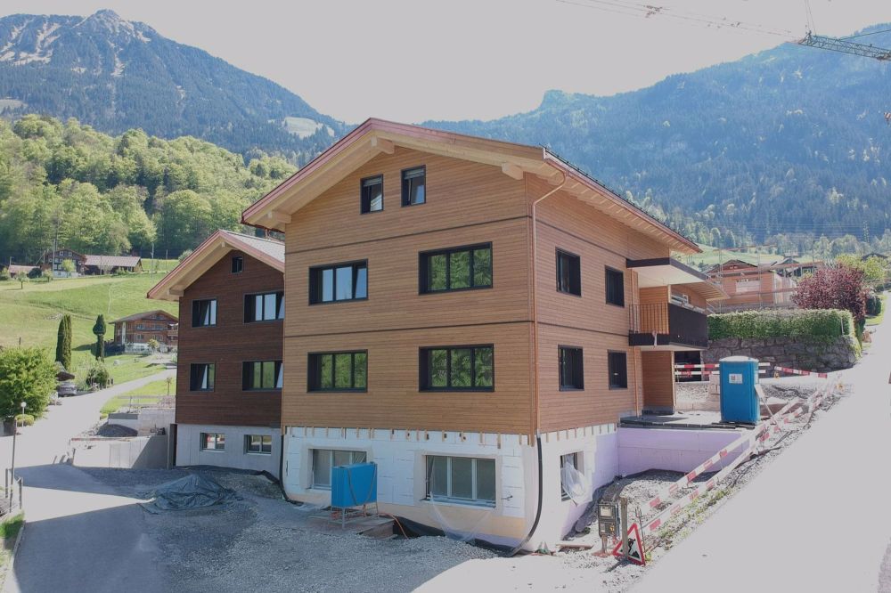 Grosse neubau Dachmaisonettewohnung - Aussenansicht Nord