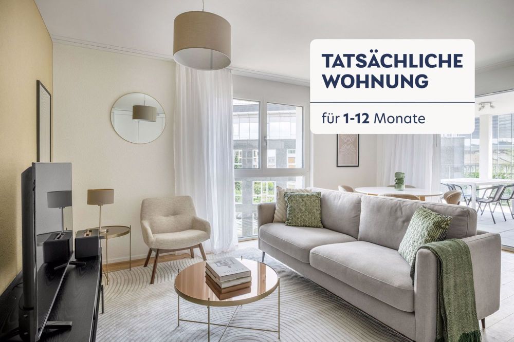 Geräumig Kloten 3.0 ZW. mit Keller & W/T, Nah zum Markt, by Blueground - Bild 1