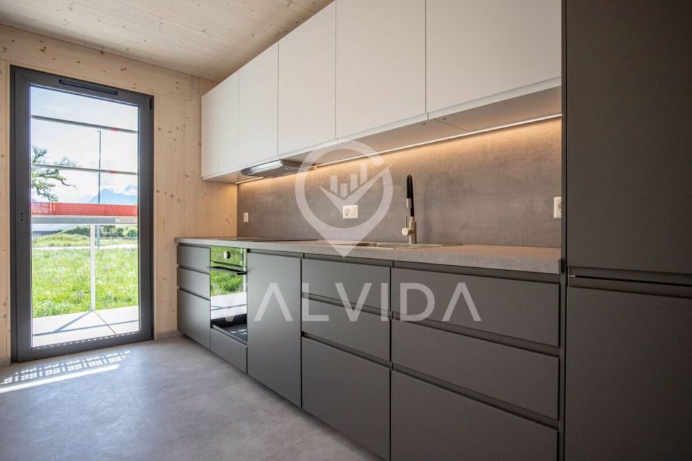 Moderne 1.5-Zimmer-Mietwohnung in Gampel – Erstbezug mit traumhaftem Blick - Bild 2