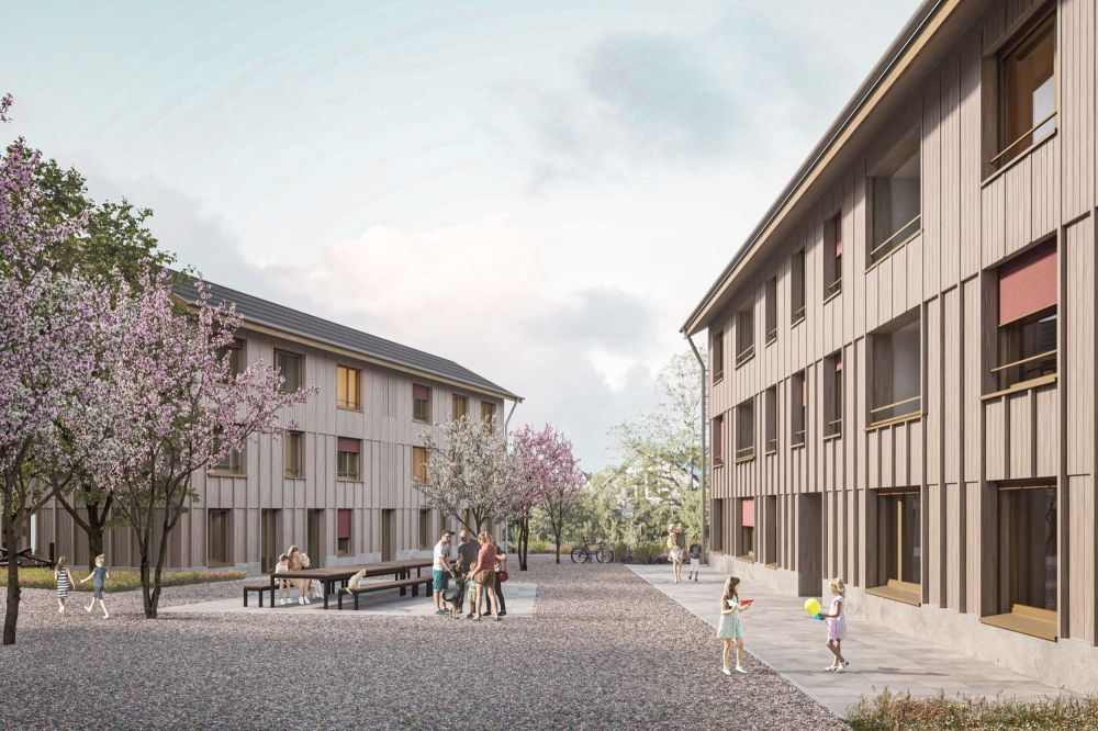 Neue 2.5-Zi-Dachwohnung mit hohen Decken - Güttingen_Aussen_2_Final