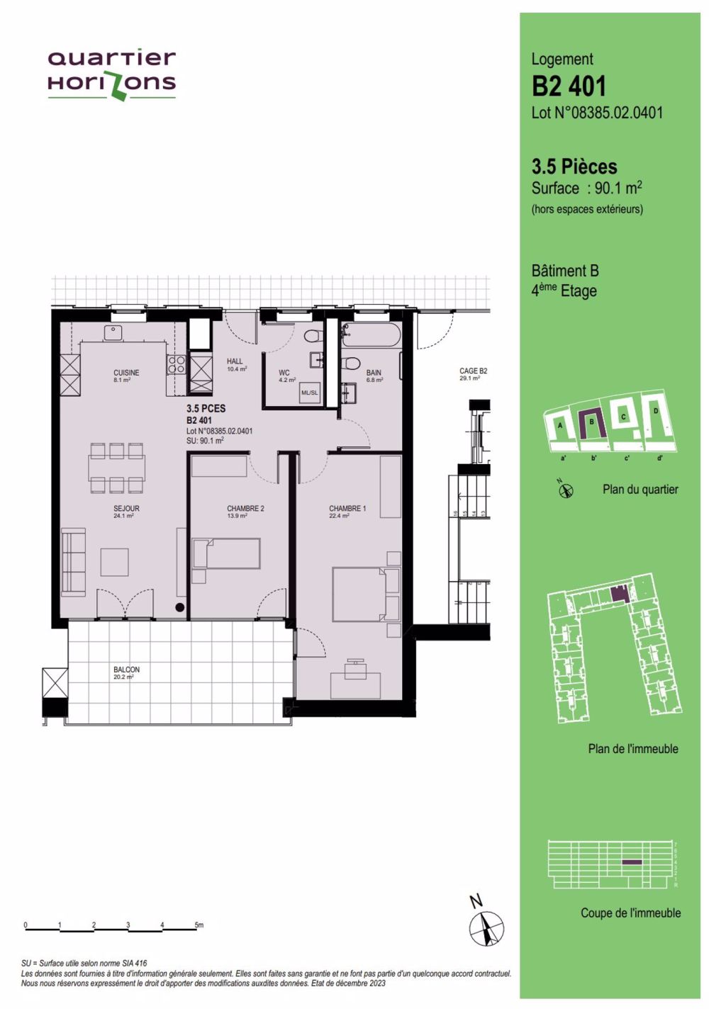 Appartement neuf dans le Quartier Horizon - Bild 3