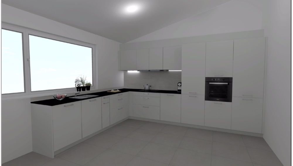 Appartement neuf de 3.5 pièces, avec cachet, au 1er étage dans nouvelle construction à Rossemaison - Bild 2