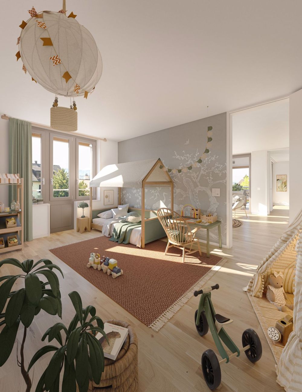 Erstvermietung - Kinderzimmer