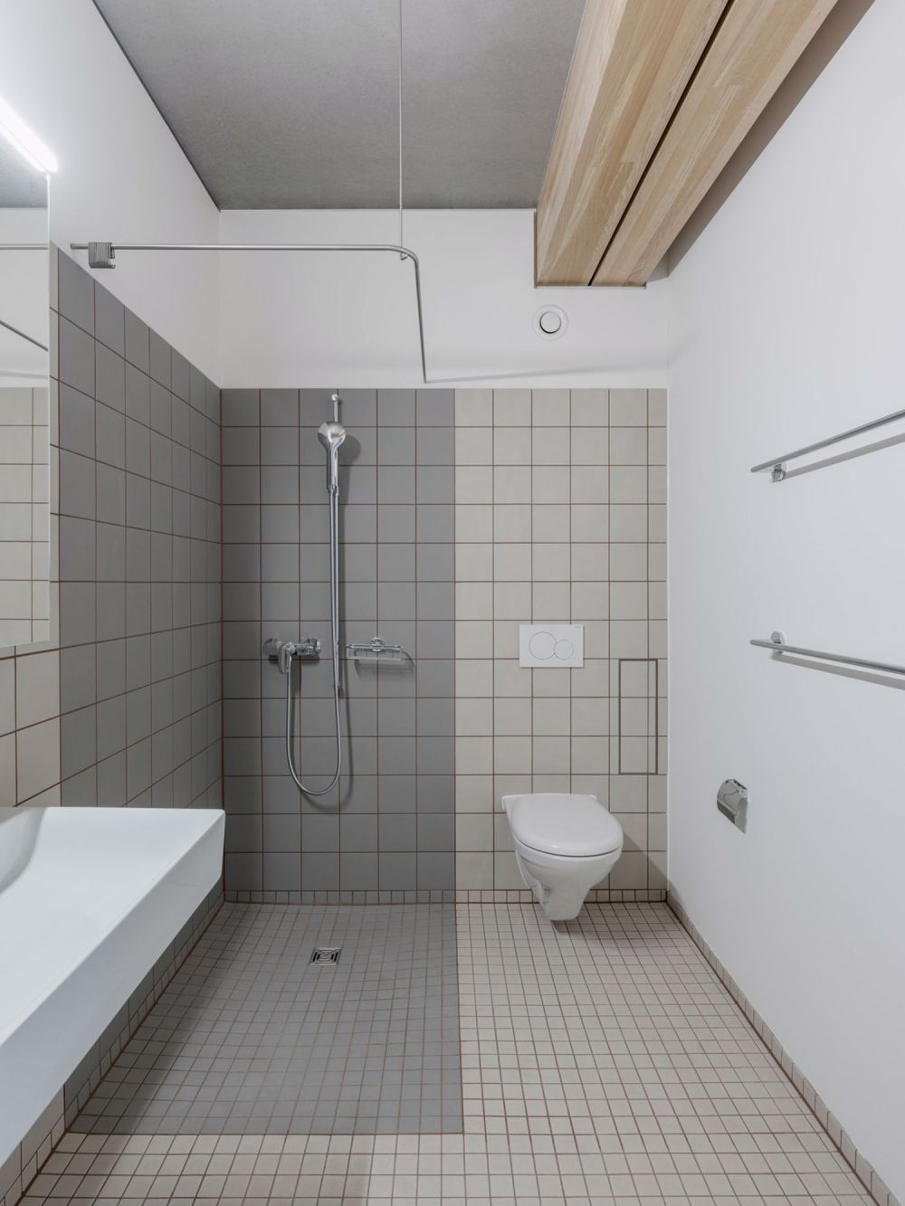 MIETEN OHNE KAUTION - Modernes Wohnen mit Weitblick im 17. Stock - Badezimmer (Musterbild)