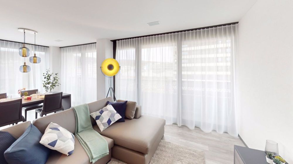 Möblierte Wohnung mit Balkon nähe Zürich – Mindestmietdauer 1 Monat - Bild 1