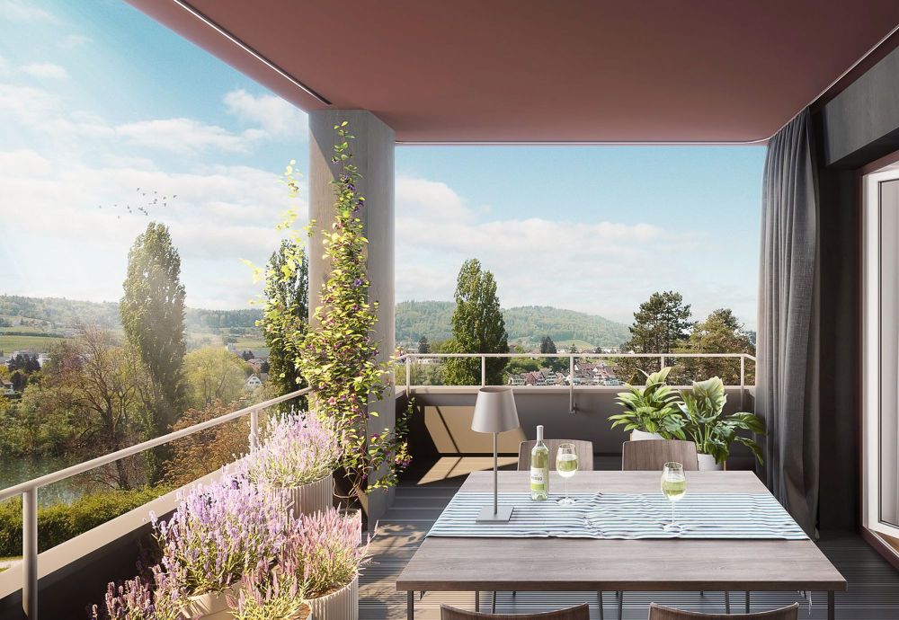 Neubau Architektur- Highlight mit Rheinblick - Bild 2