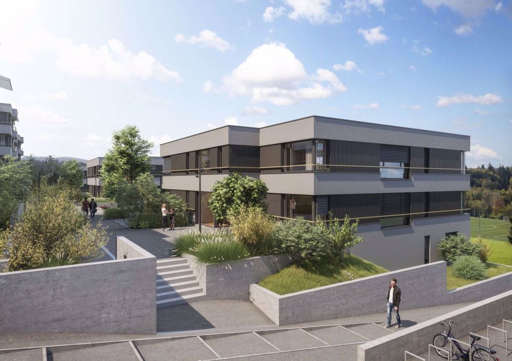 Moderne 3.5 Zimmer Neubauwohnung mit Weitblick - bild_2