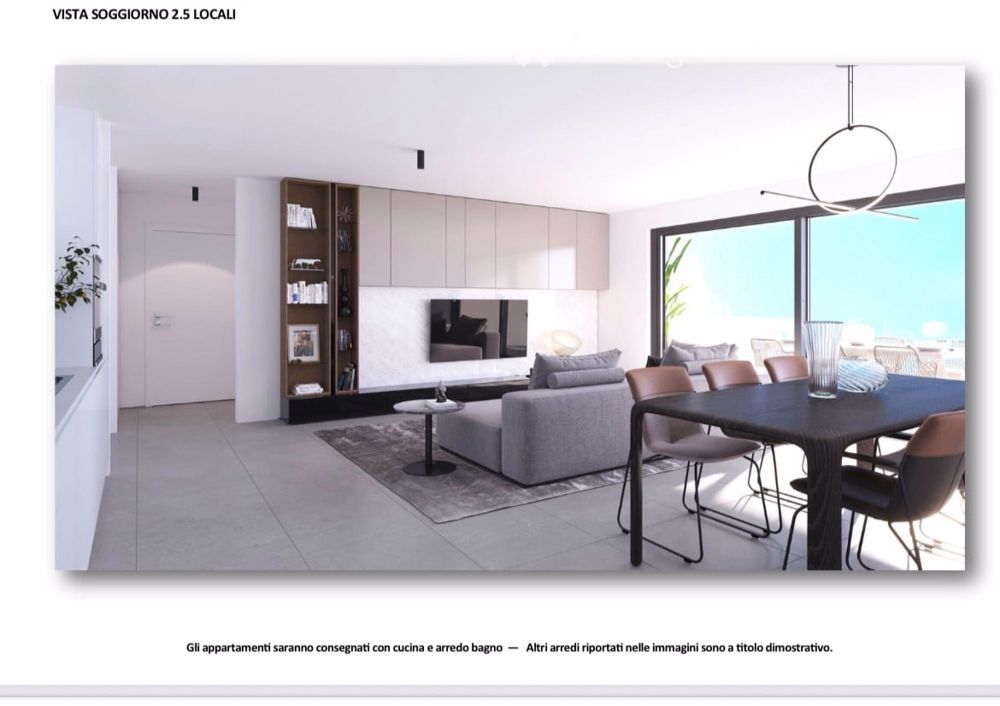 Moderne 2.5-Zimmer-Wohnung in Bellinzona - Neubau - Bild 1