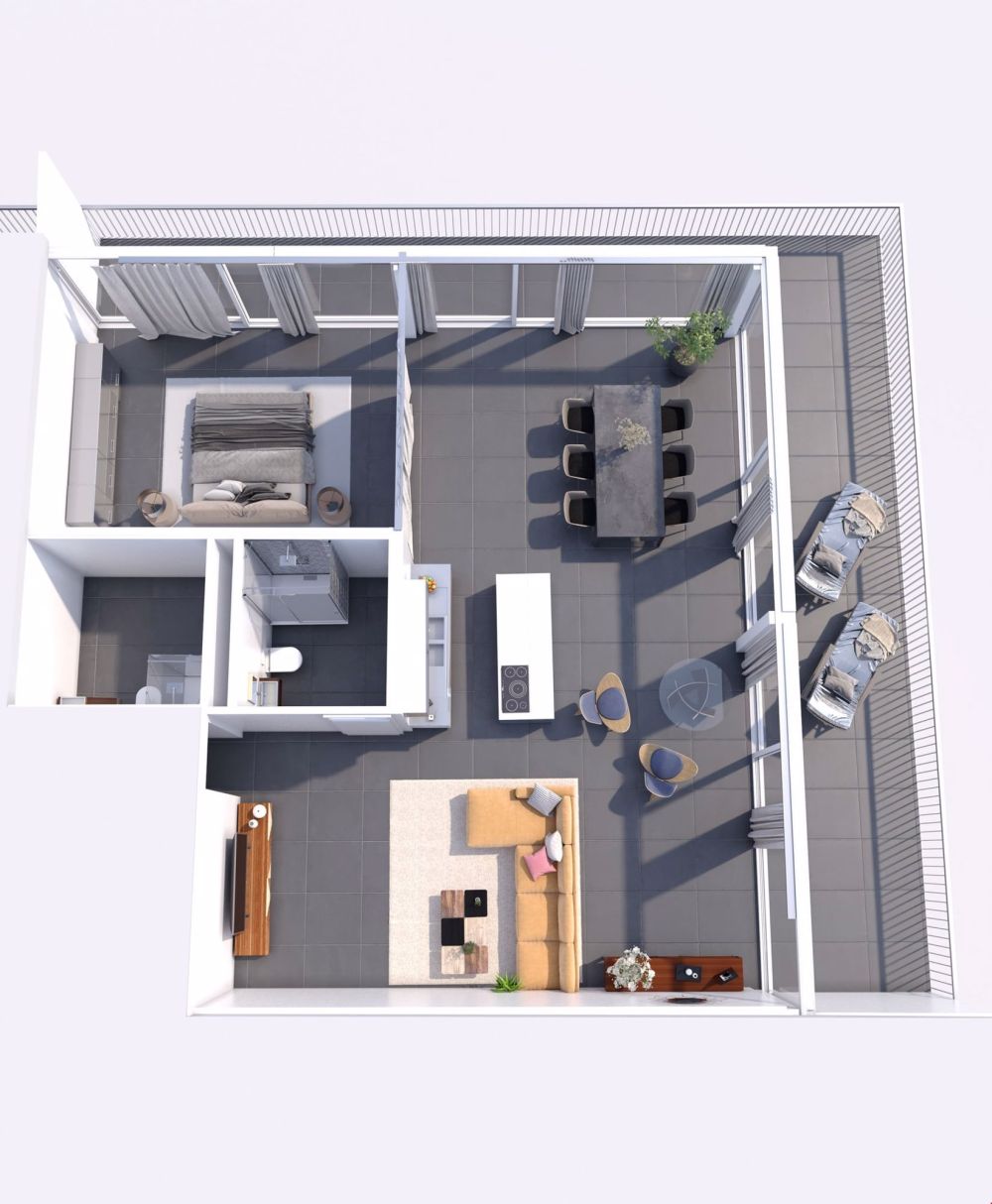 LE PALLADIO - CONTHEY BATIMENT A 3-3 - Bild 4