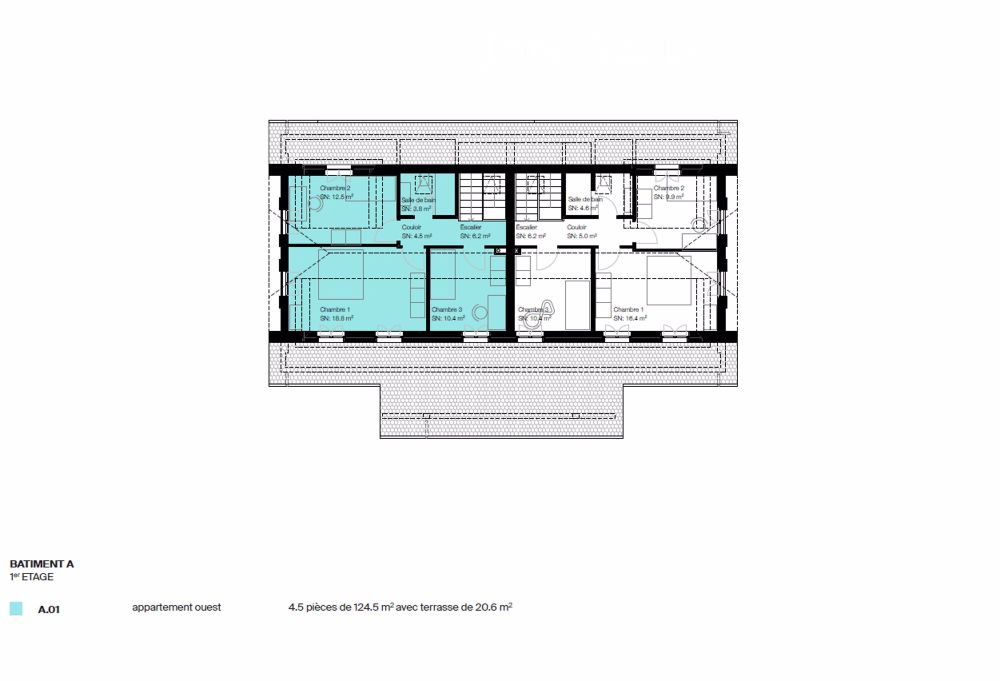 Neues Doppelhaus-Reihenhaus-Apartment in einem vollständig renovierten Haus in Rossemaison - Bild 5