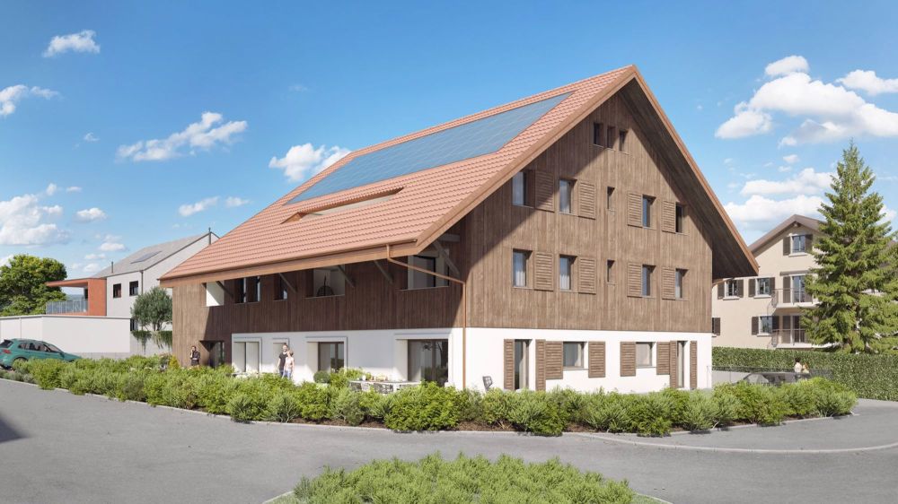 Denges, Nouvelle promotion PPE, 4.5 pièces duplex/combles avec balcon - Bild 2