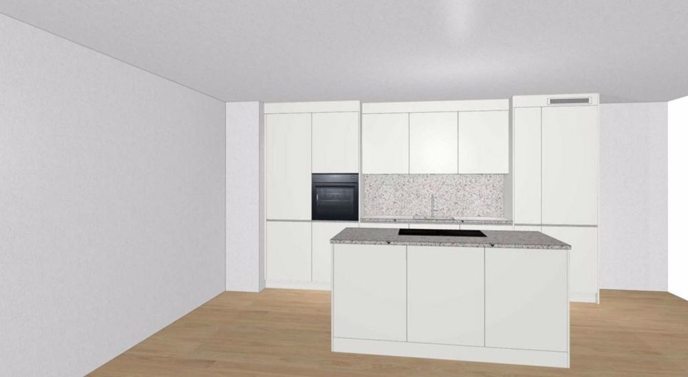 Erstvermietung nach Sanierung / 4.5 Zimmer-Attikawohnung mit Terrasse - Visualisierung_Kueche_Attika.JPG