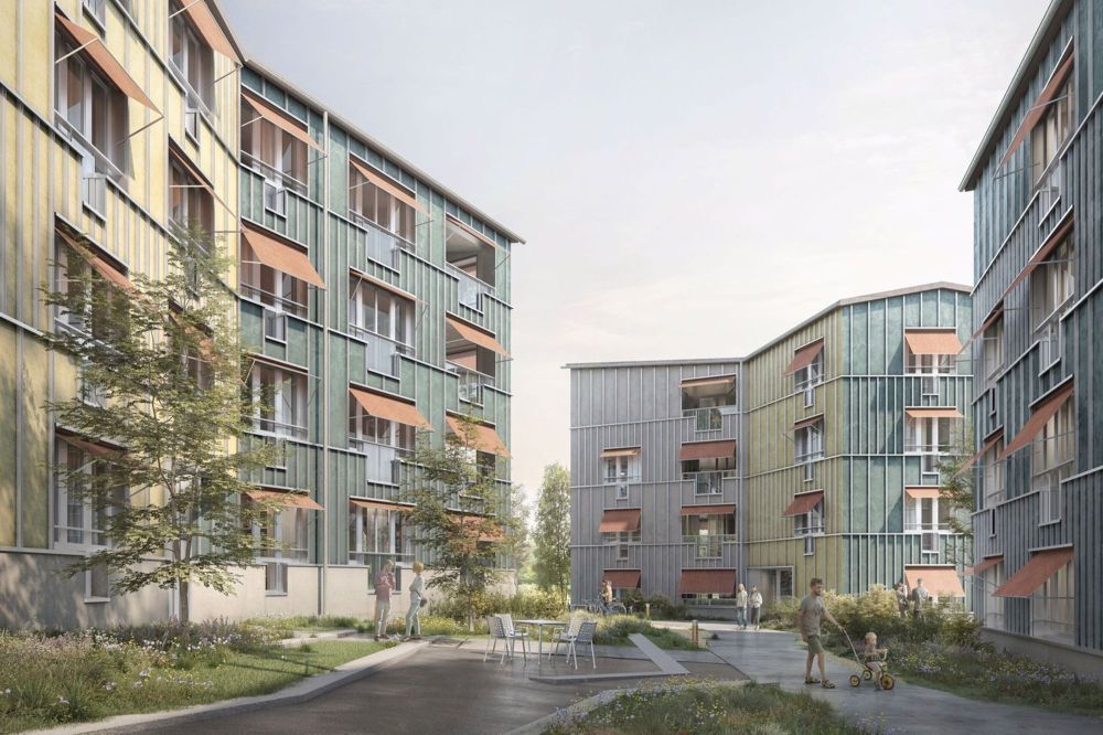 Erstvermietung PAVO Urbanes Wohnen in Küsnacht - Aussenansicht