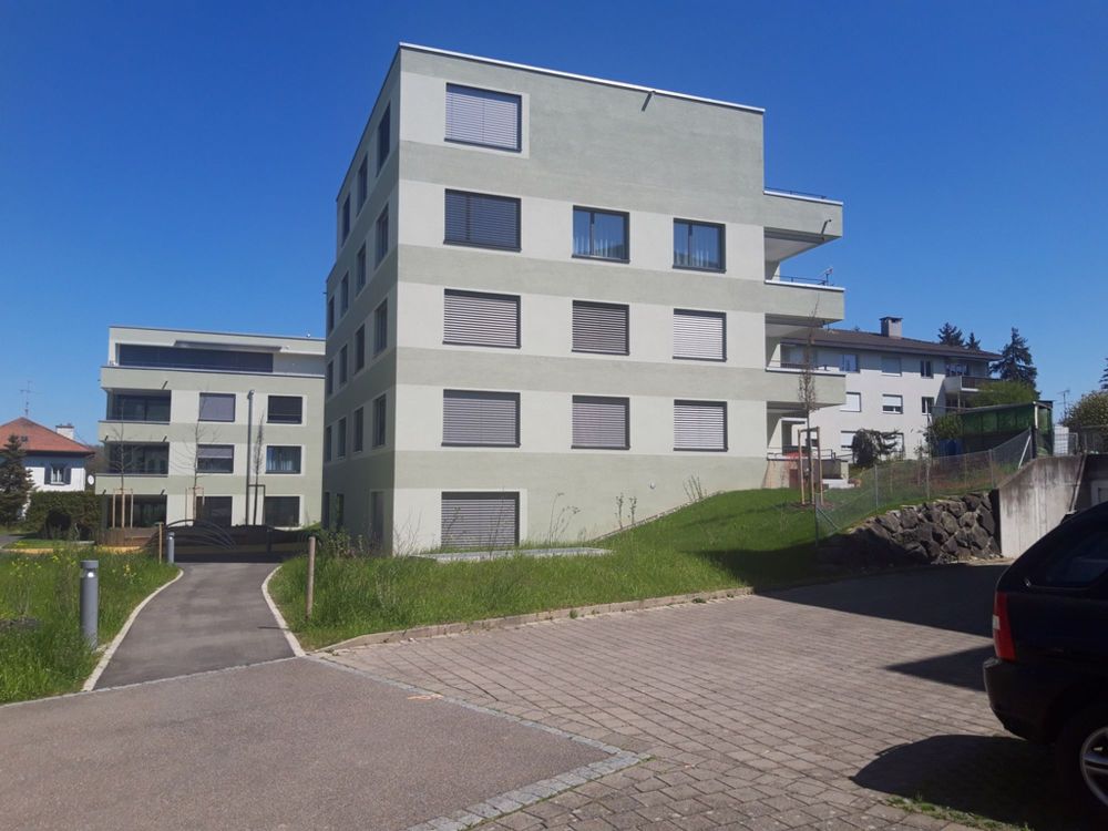 Helle Wohnung in modernem Neubau - Aussenansicht