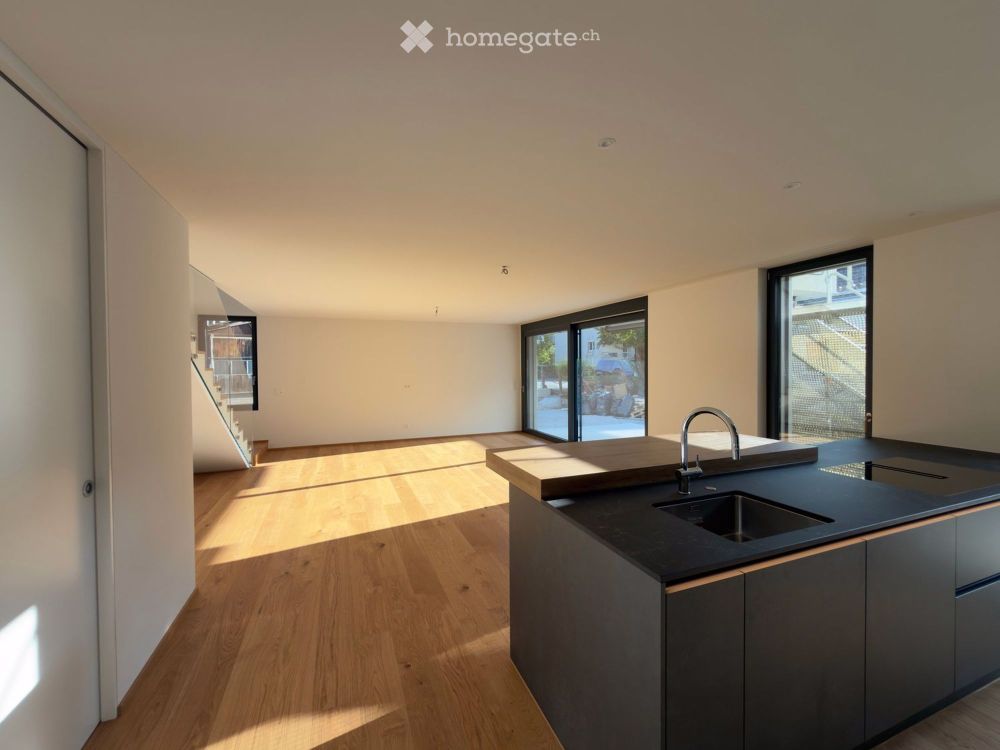 Erstvermietung 5.5-Zimmer-Duplex-Wohnung mit grossem privatem Garten (370m2) mitten in Adliswil - Bild 1