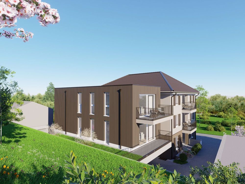 Moderne 2.5 und 3.5 Zimmerwohnung in Oberuzwil - Neubau 2025 - Bild 2
