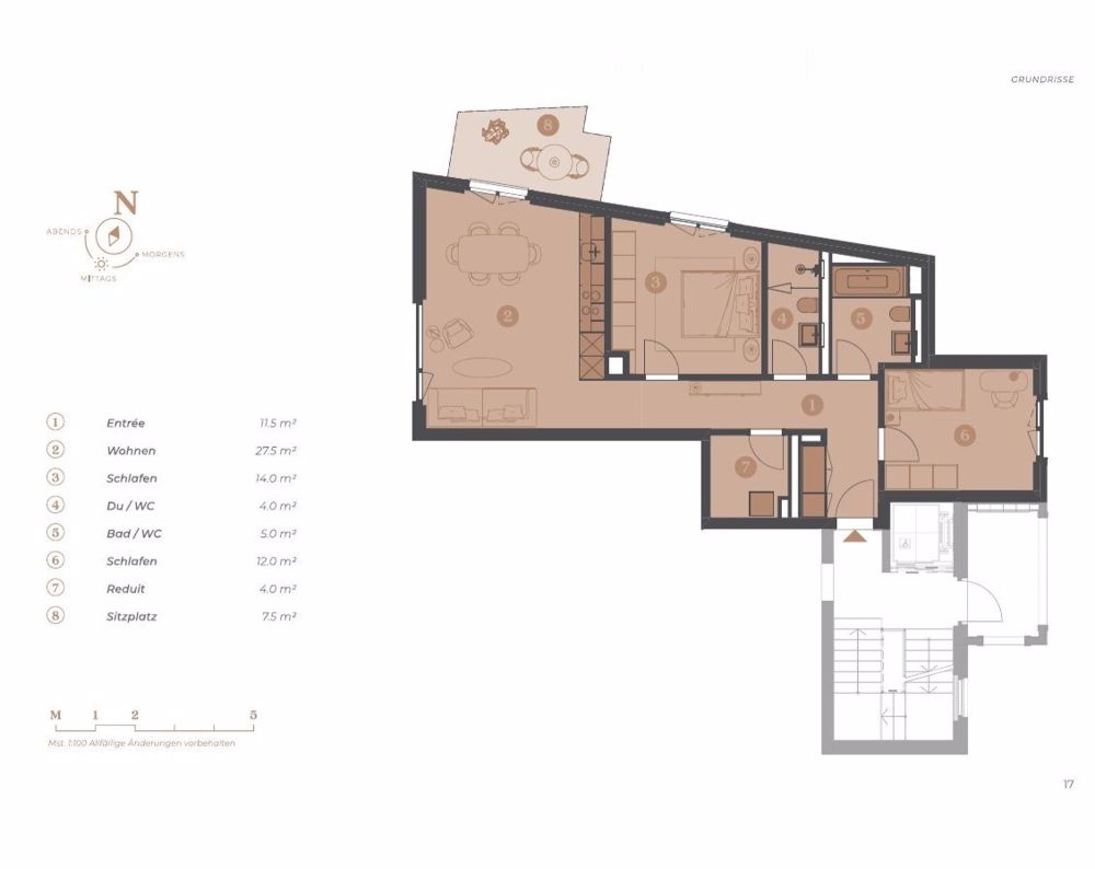 Stilvoll wohnen mit Gartenfeeling – moderne 3.5-Zimmerwohnung in Zürich-Witikon - Bild 13