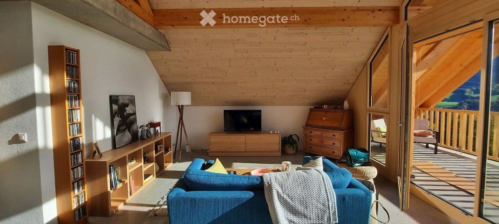 Magnifique appartement de 3.5 pièces avec vue aux Monts-de-Corsier - Bild 1