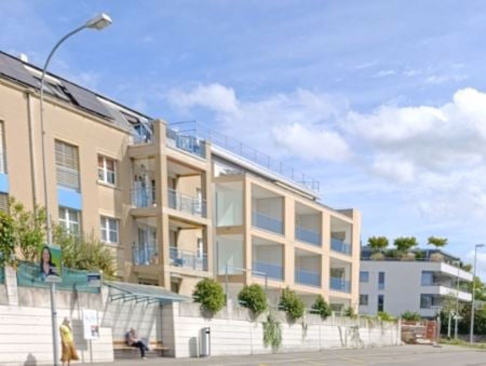 Erstvermietung von moderner 2.5-Zimmer-Neubau-Wohnung an bester Lage in Wettingen - Bild 1