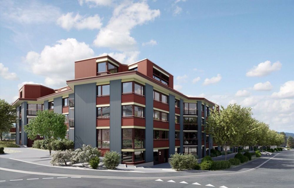 Raumhohe Wohnung im Neubauprojekt "Chrüzacher - Bild 1