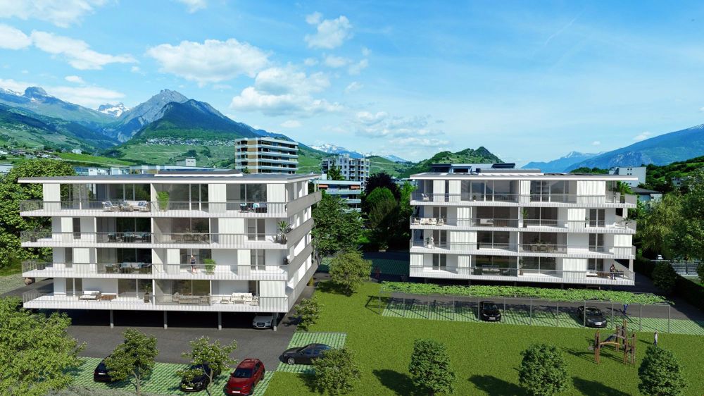 LE PALLADIO - CONTHEY BATIMENT A 3-3 - Bild 1