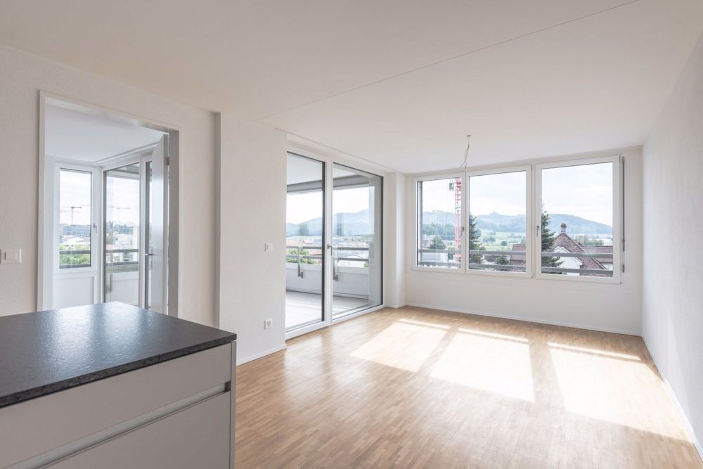 Moderne 3.5-Zimmer-Wohnung mit Balkon und Stadtblick in Zollikofen - Bild 3