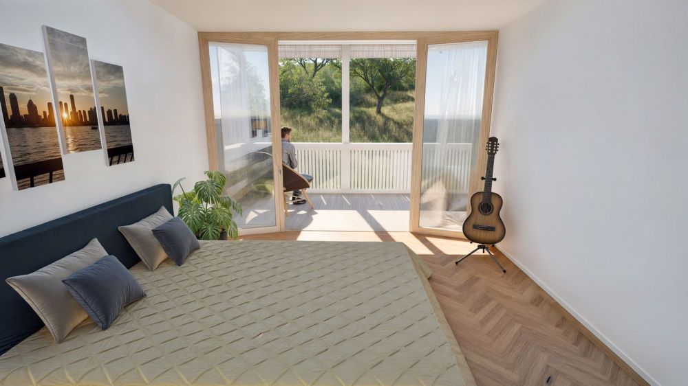 4.5-Zimmer-Wohnung in Neubau mit Sitzplatz in Blauen - Bild 1