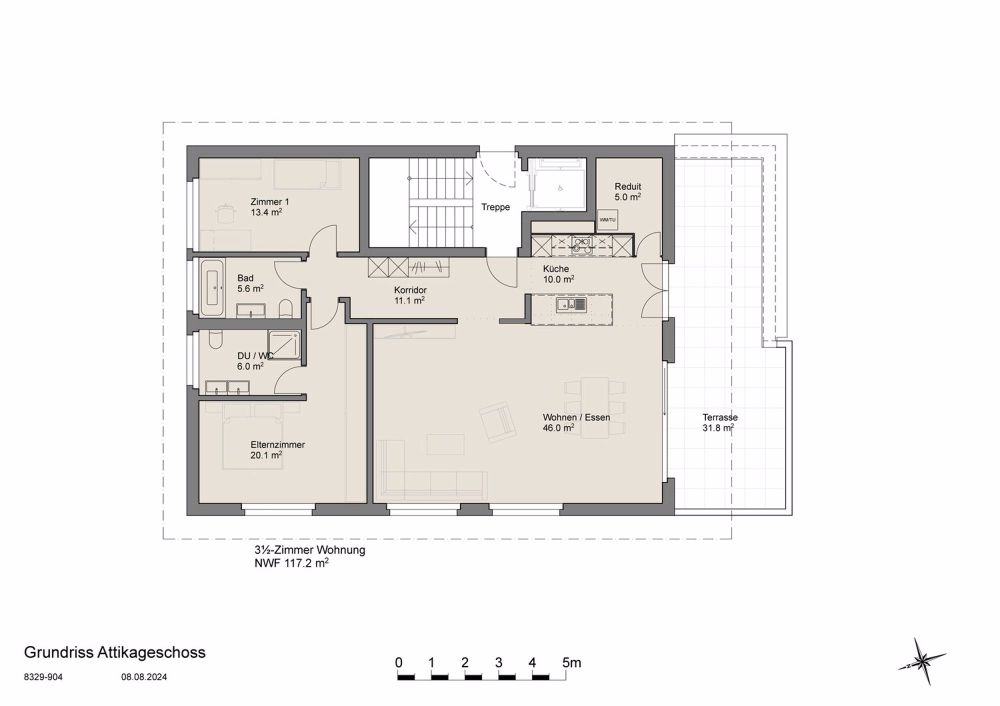 3½-Zimmer Attika-Wohnung - Bild 7