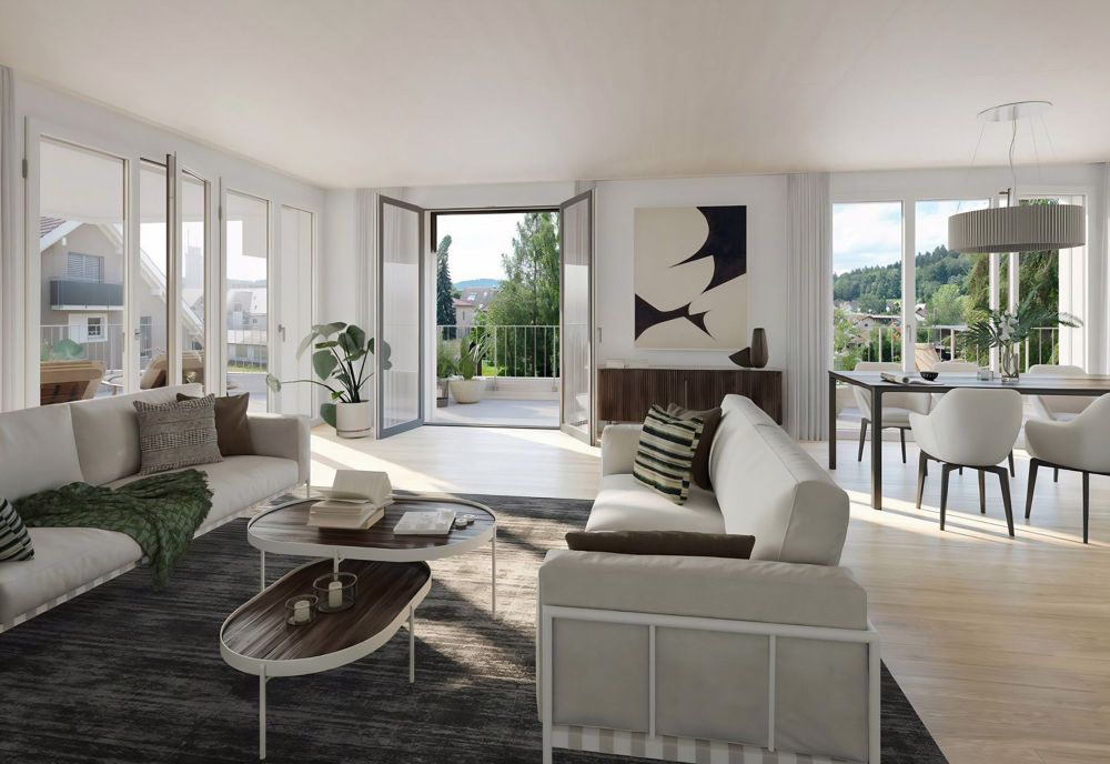 Erstvermietung 3.5-Zimmer-Attika-Wohnung mit grosser Terrasse und Sitzplatz - Bild 3