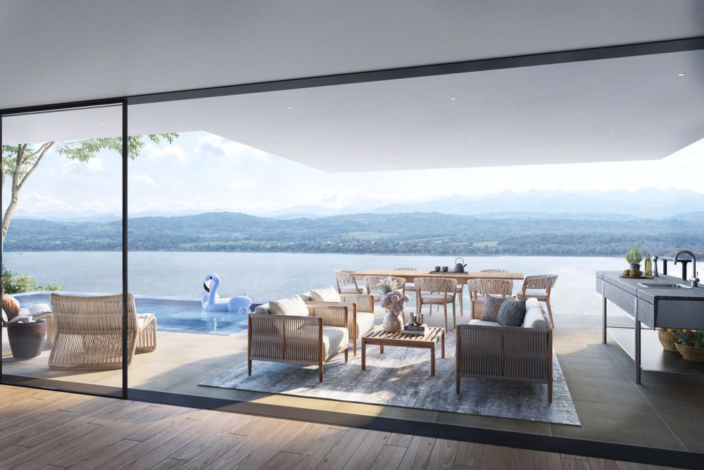 Villa individuelle d'exception avec vue panoramique sur le lac - Bild 2