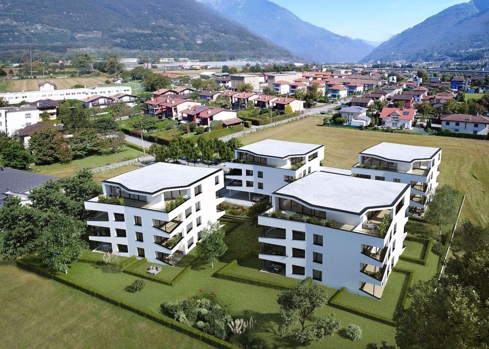 Moderno appartamento di 2.5 locali con balcone a S. Antonino - Bild 1
