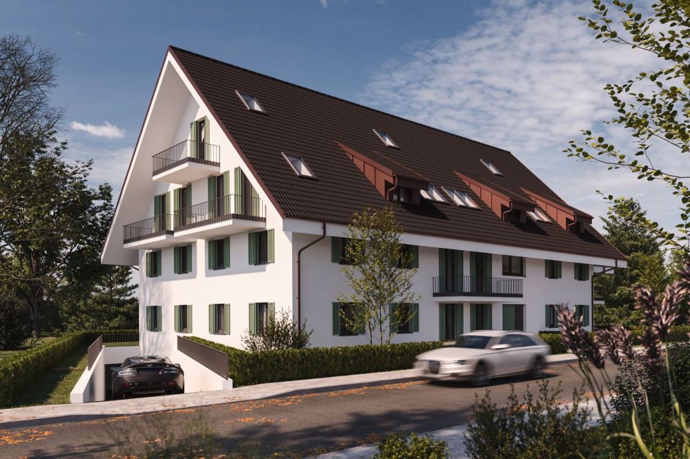 Helle und moderne Wohnung in Höri mit Gartensitzplatz! - Bild 1