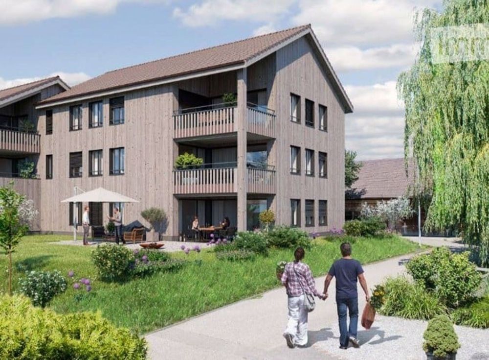 Moderne 4.5-Zi. Maisonette-Wohnung. Ländlich inmitten Hallwiler- & Baldeggersee in Ermensee - Bild 1