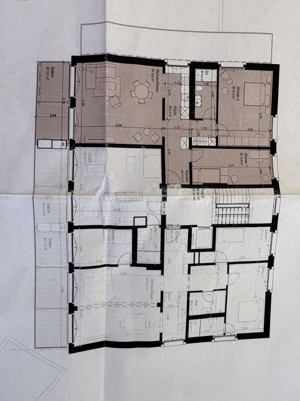 Schöne 3.5-Z-Wohnung mit Tiefgarage und grossem Parkplatz - Bild 2