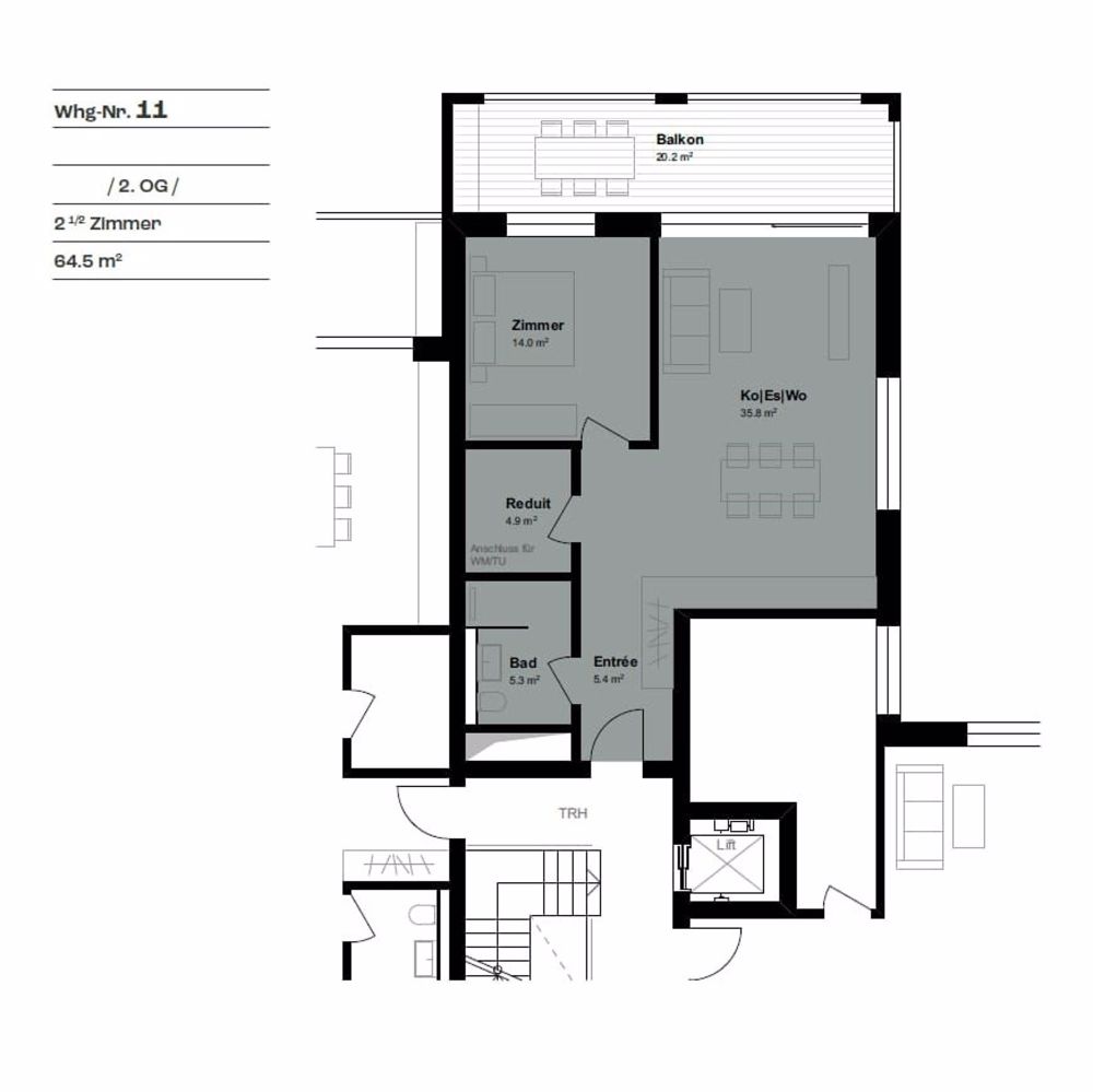 2 ½ Zimmer-Wohnung in Schaffhausen mieten - Bild 12