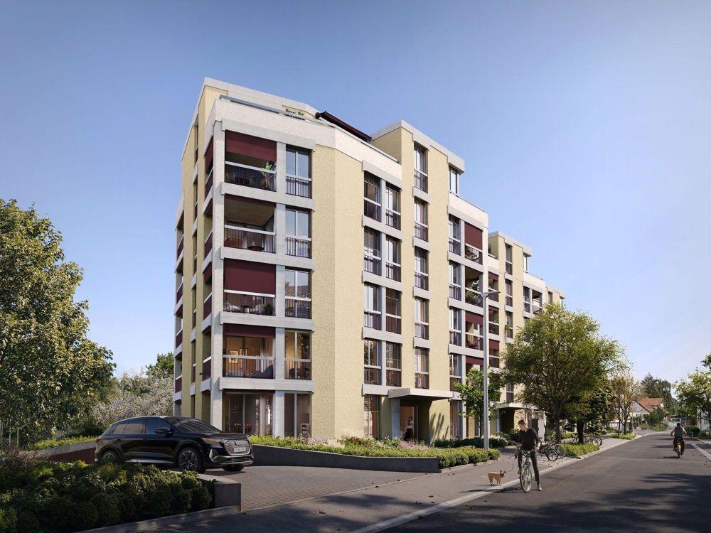 2½-Zimmer-Wohnung – SCALA: Natürlich urban Wohnen - Visualisierung Aussenansicht