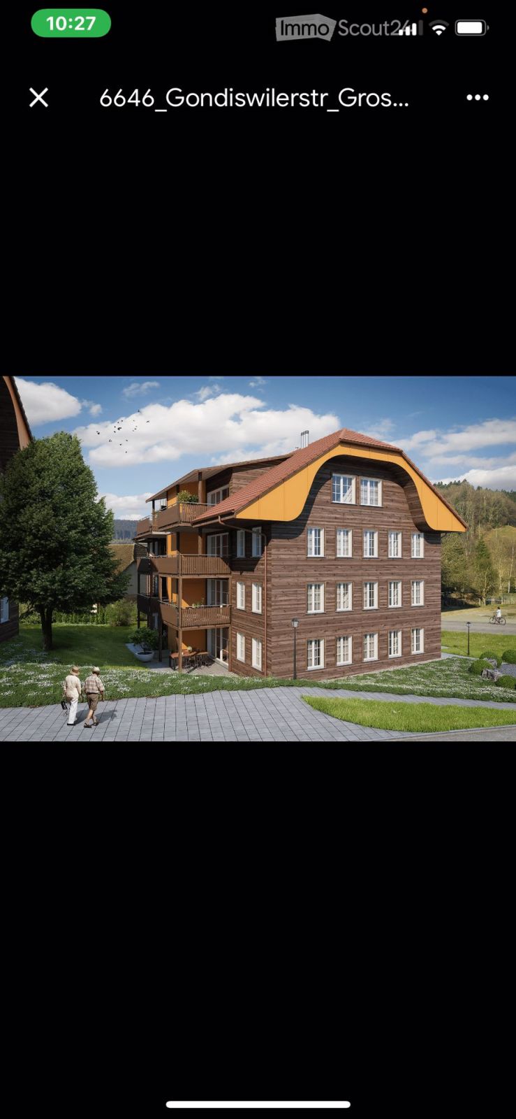 Moderne 3.5-Zimmer-Wohnung in ruhiger Lage in Grossdietwil - Bild 1