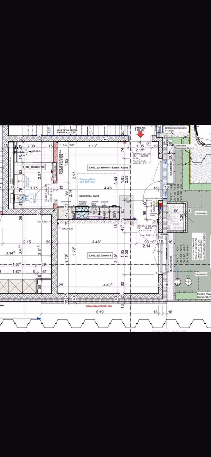 Wohnung mit Terrasse - Bild 4