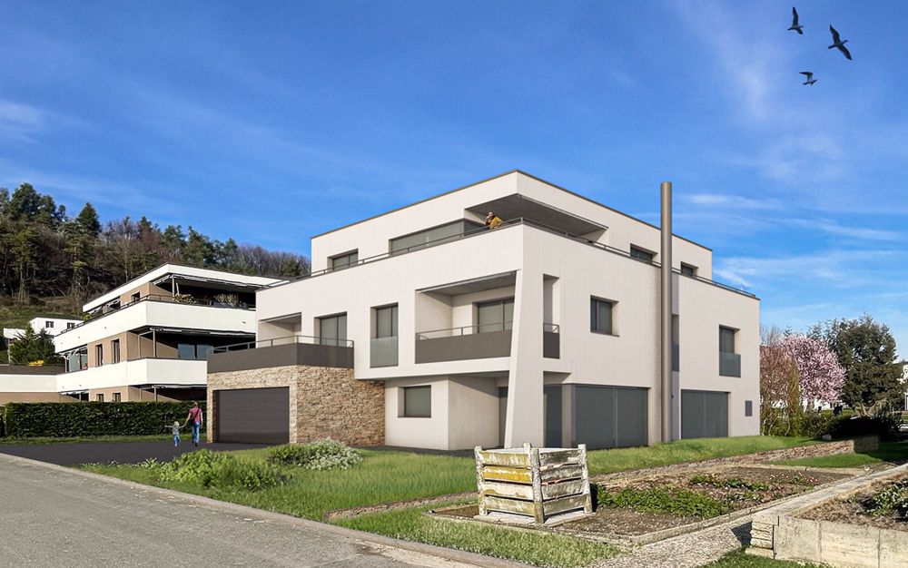 Erstvermietung: Exklusive 3.5-Zimmer-Attika-Wohnung mit grosser Terrasse und Weitblick - Bild 2