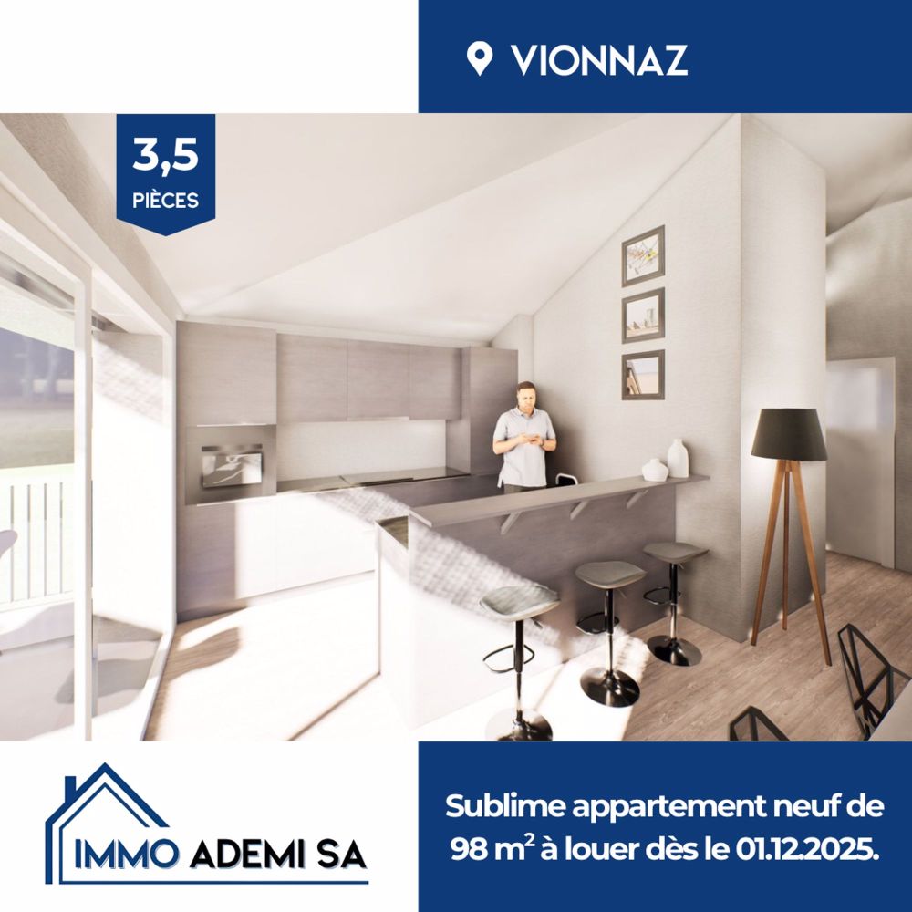 Sublimes 3.5-Zimmer-Wohnung NEU mit Garage und Balkon in Vionnaz! - Bild 4
