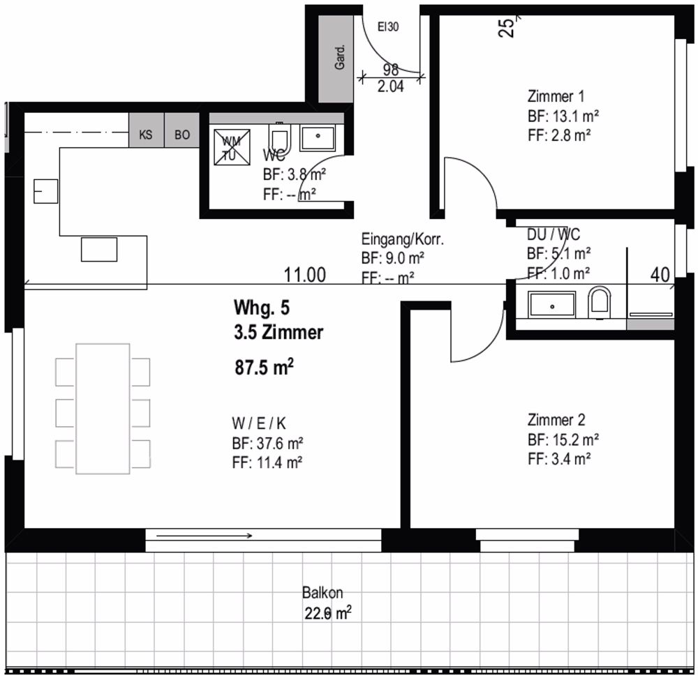 Erstvermietung: Stilvolles Wohnen in Bertschikon – 3.5-Zimmerwohnung mit Charme und Komfort - Bild 2