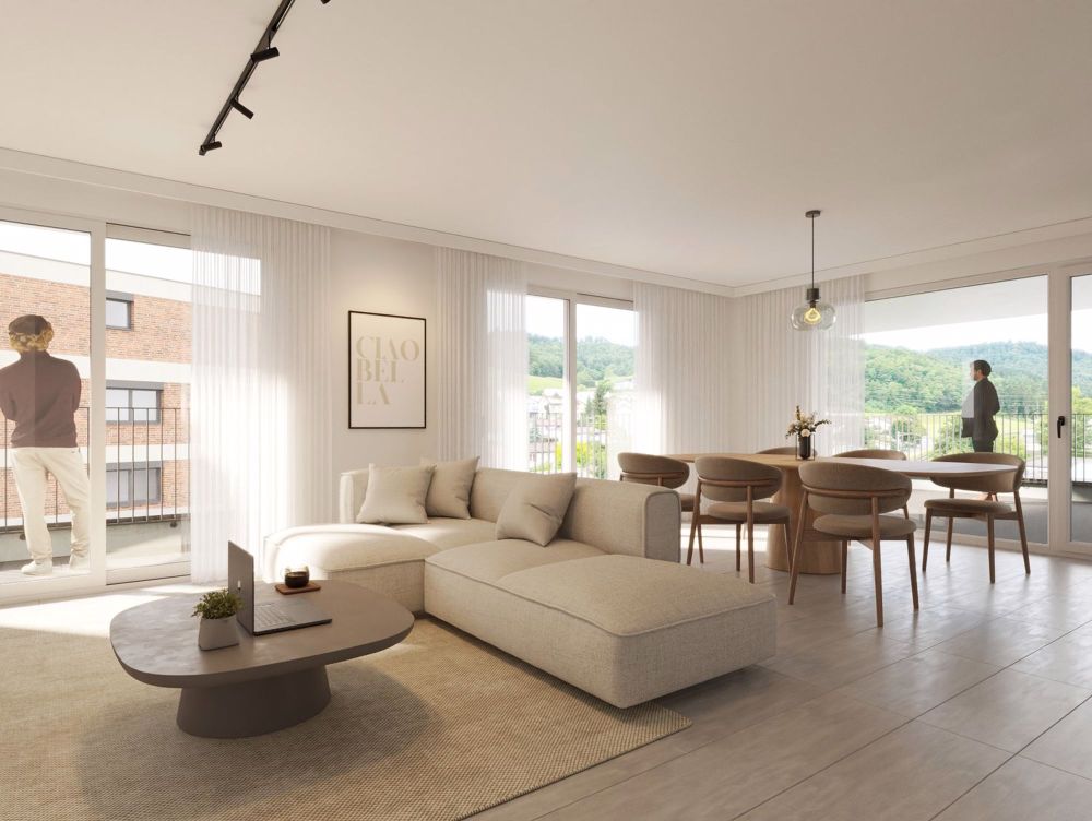 Moderne 3.5-Zimmer-Neubau-Wohnung mit Sitzplatz in Rekingen AG - Bild 7