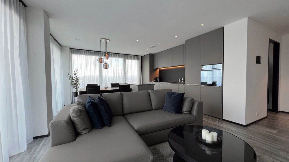 Moderne möblierte 2.5-Zimmer-Erstbezug-Wohnung mit Aussicht in Dübendorf - Bild 4