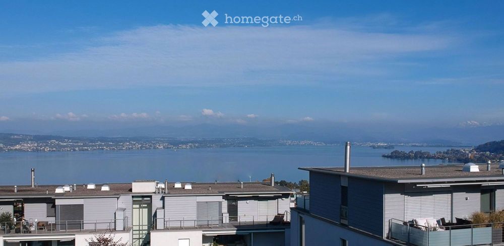 Exklusive 3.5-Zimmer-Wohnung mit Seesicht und grossem Garten in Richterswil - Bild 1