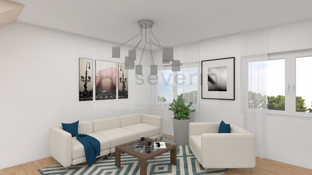 LANDHAUSIDYLLE RÜDLINGEN: 5 WOHNUNGEN 3.5/4.5 ZIMMER INKL TGPP. - WOHNBEREICH